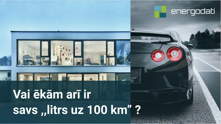 Vai ēkām Arī Ir Savs Litrs Uz 100 Km (l/100km)?